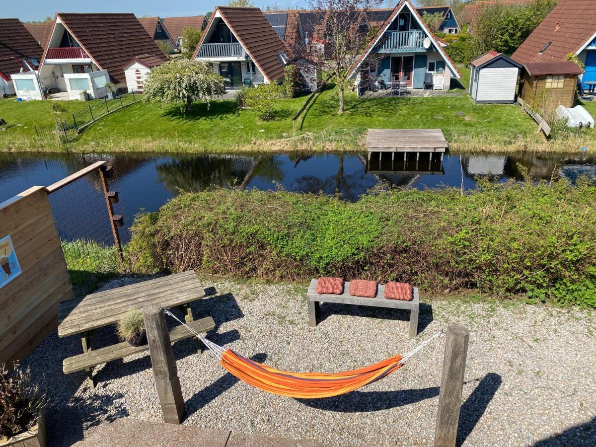 De Lauwersmeer Vogel Mit Eingezaeuntem Garten Anjum ภายนอก รูปภาพ
